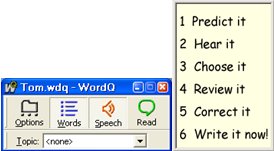 an example of word q in action