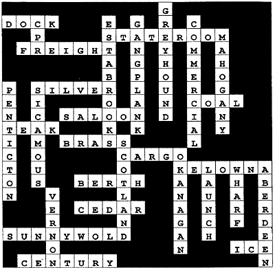 crossword puzzle