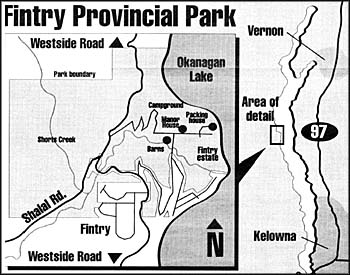 Map of Fintry Park
