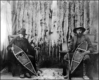 Two fur traders