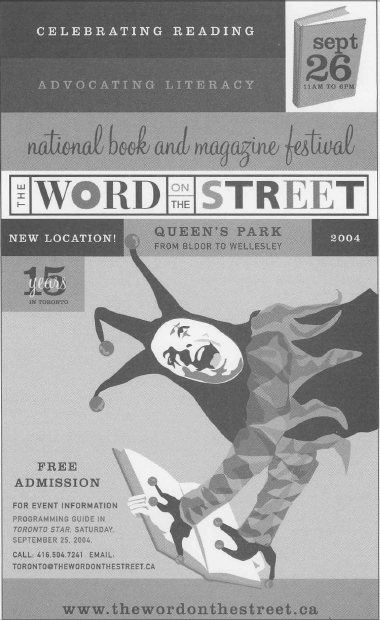 The Word on the Street publicity