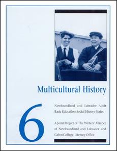 graphic: cover page for Multicultural History