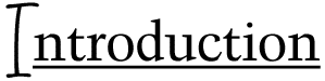 Introduction