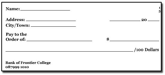 cheque image