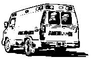 An ambulance