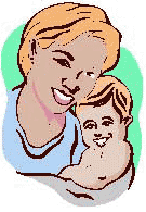 A mother and child