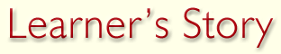 graphic: Learner's Story